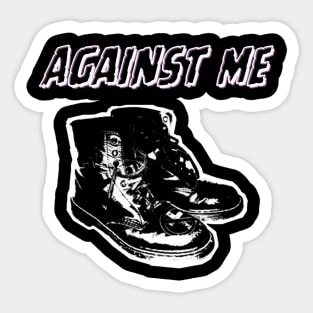 Against Me Sticker